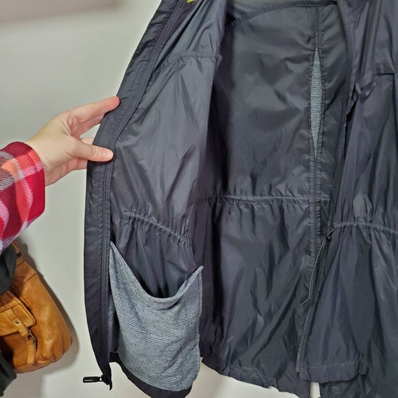 SMARTWOOL Phd Ultra Light Sport Anorak Windbreaker Coat Jacket Black Women Large - Picture 10 of 16